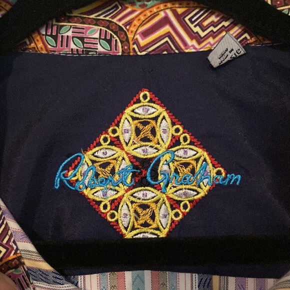 Robert Graham Long Sleeve Button Up SZ 2XL - Picture 11 of 12